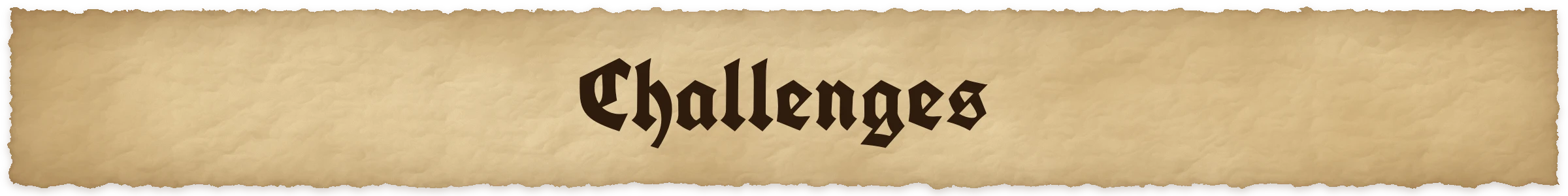 Challenges