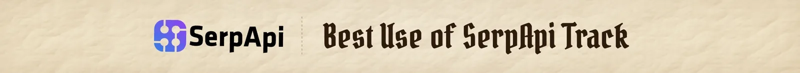 Best Use of SerpApi Track